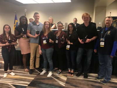 Saint Leo CJ team and contest coordinator